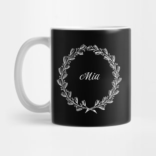 Mia Floral Wreath Mug